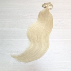 Натуральные волосы блонд 60см