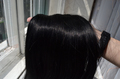 Термо-волосы черные с коричневым отливом, канекалон