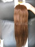 Натуральные азиатские волосы на капсулах №6 55см
