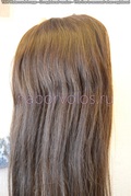 Натуральные коричневые волосы 60см 120г