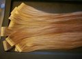 Натуральные волосы на лентах 20 лент 50см (50г) - темный блонд #22