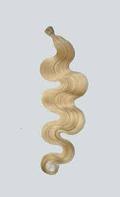 Натуральные волнистые волосы на капсулах 50см 50г 50 прядей - блонд #613 