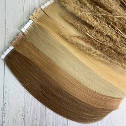 Натуральные волосы - 20 лент 50 грамм 60см