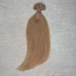 Волосы натуральные для наращивания на капсулах 30см 50пр 25г - #18