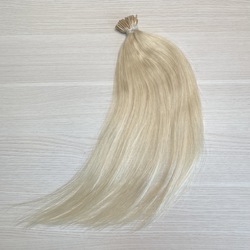 Натуральные волосы на капсулах 40см 50пр 50г - пепельный блонд #60