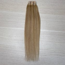 Натуральные волосы на лентах 30 см - светло-русый #16