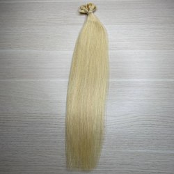 Натуральные волосы на капсулах 45см 50пр 50г пепельный блонд #60