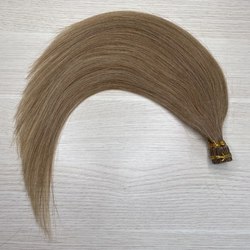 Натуральные волосы на капсулах 40см 100 прядей (40г) - карамельно светло-русый #18