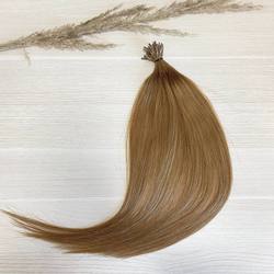 Натуральные волосы на капсулах 55см 55пр 50г - карамельно русый #12