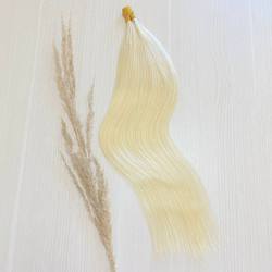 Натуральные волосы на кератиновых капсулах 50см 50пр 40г - Блонд #613