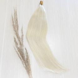 Натуральные волосы на кератиновых капсулах 50см 50пр 40г - Пепельный блонд #60