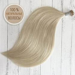 Премиум волосы на капсулах 40см 50пр 40г -  блонд #60