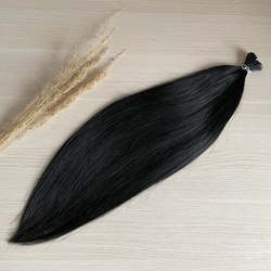 Волосы на капсулах 50см 50пр 50г - #1